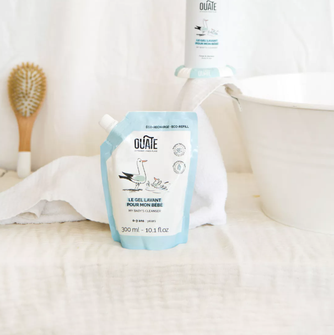 Gel lavant corps et cheveux Ă l'extrait d'aloe vera BIO - Recharge 300ml