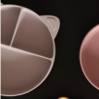 Plaque à compartiments en silicone Naé - Tortora