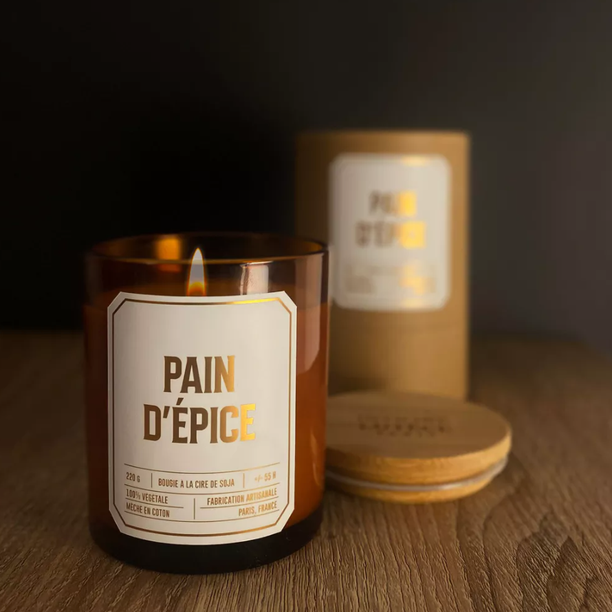 Bougie "Pain d'épice"