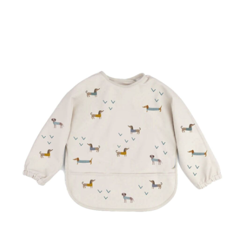 Bavoir à manches longues chien