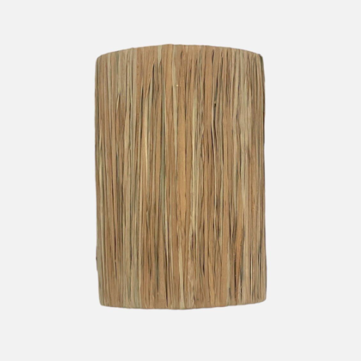 Abat-jour mural en raphia Mehara