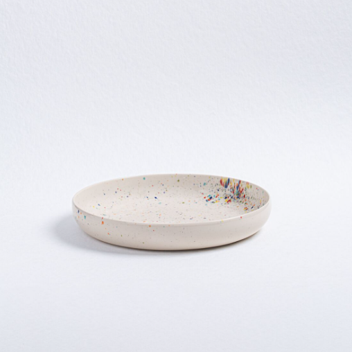 Assiette à pâtes basse New Party Blanc 23cm