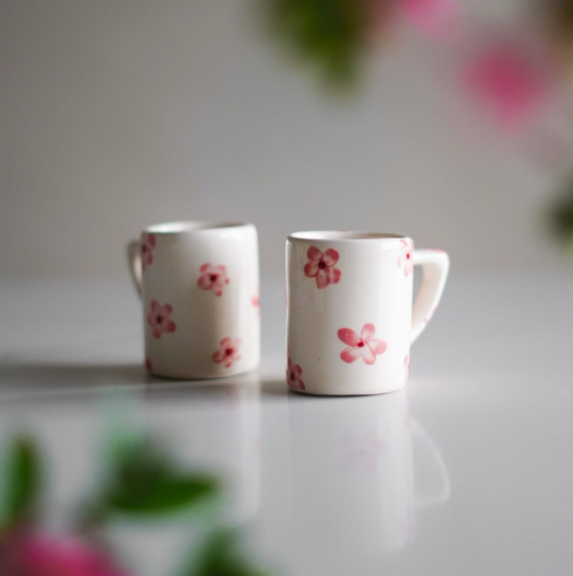 Tasse à expresso Fleurs de Cerisier