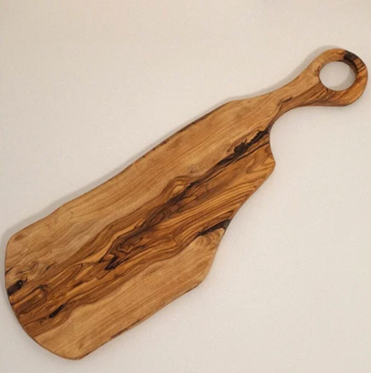 Planche à découper en bois d'olivier
