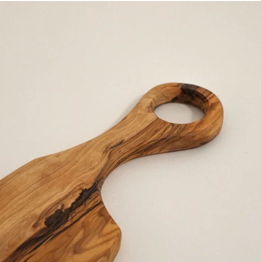Planche à découper en bois d'olivier