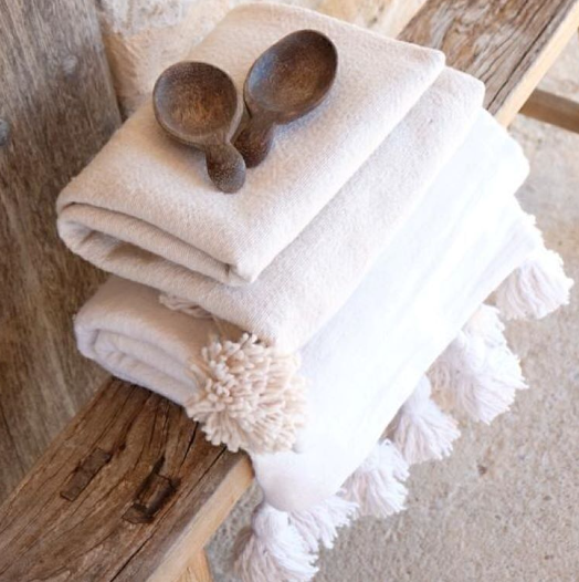 Plaid à Pompons Eru