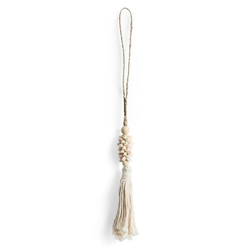 Pendentif 2 Perles Blanc