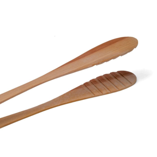 Pince de cuisine en bois