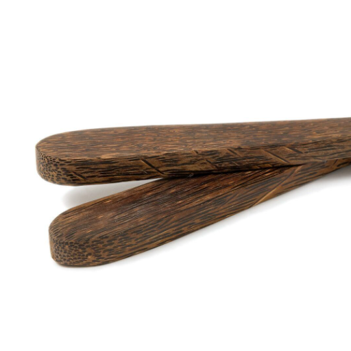 Cuillères à salade en bois de palmier