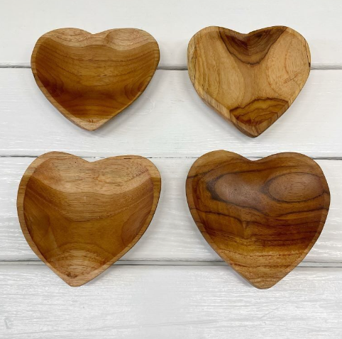 Bol Bois Coeur Naturel