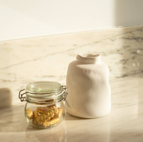 Vase Dune Blanc Petit