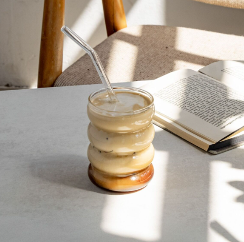 Blanc de verre à bulles