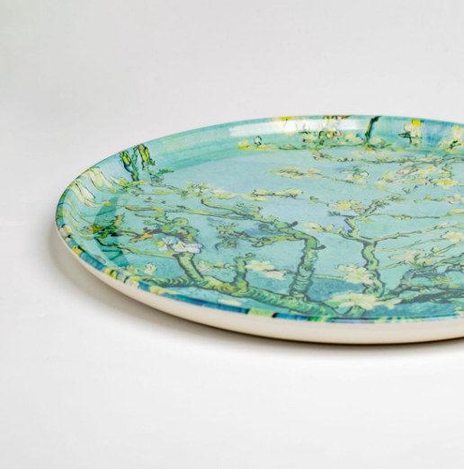 Plat Van Gogh Fleur d'Amandier