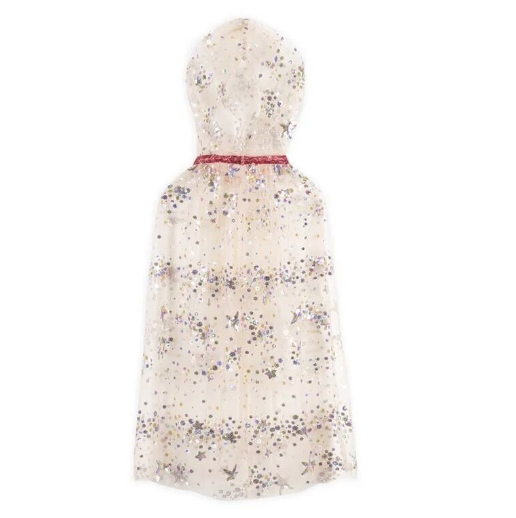 Cape de fée multicolore à sequins