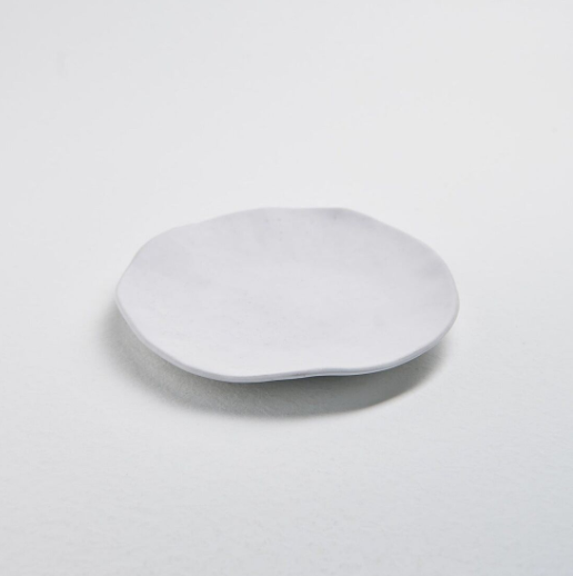 Assiette à salade blanche Nature Shape 22 cm