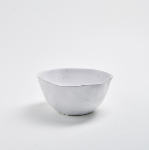 Bol blanc en forme de nature Shape