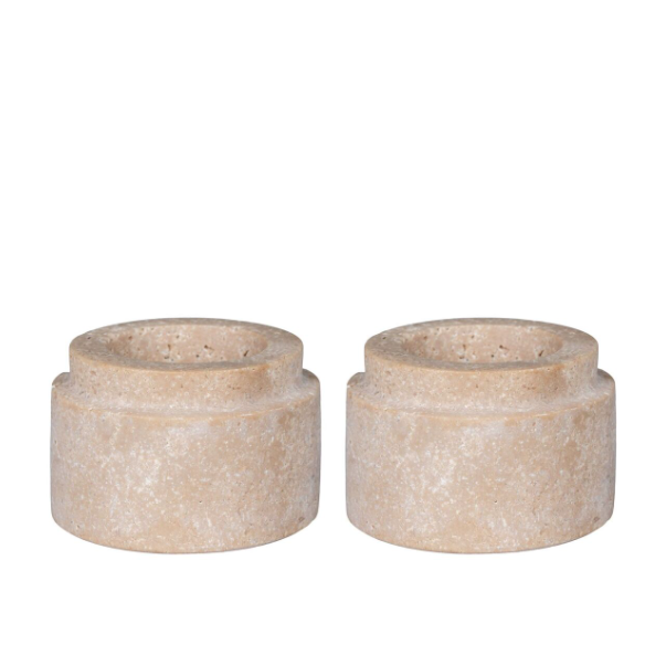 Photophore, travertin