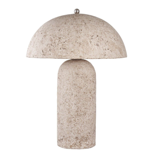 Lampe de table gris pierre
