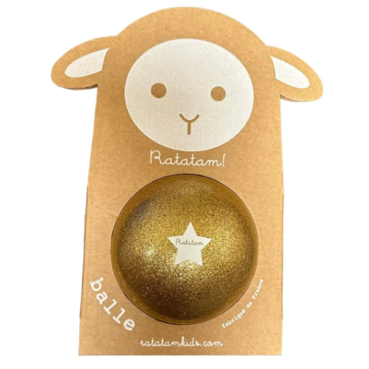 Ballon mouton 10 cm - Or