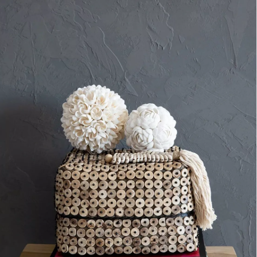 Le Ballon Coquillage Rose - Blanc-M