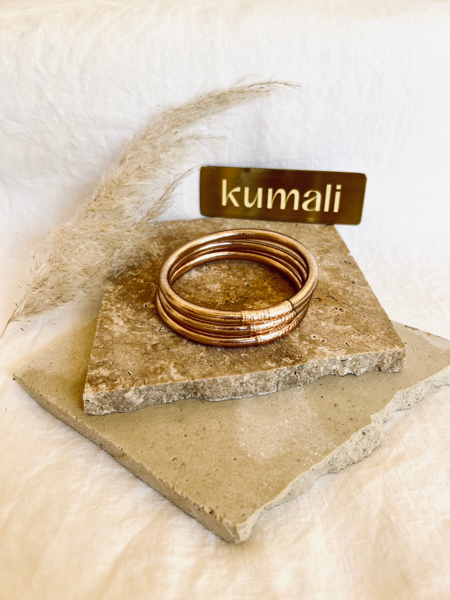 Bracelet Kumali Mantra Champagne