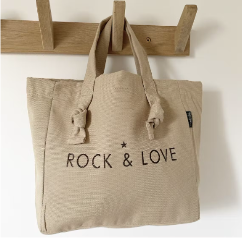 Mini Cabas Lily Safari "Rock and Love"