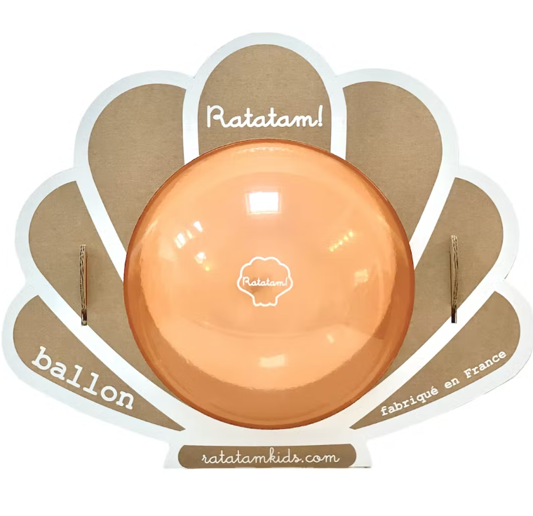 Ballon coquillage Orange