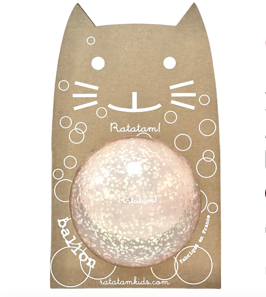 Balle de manipulation bulle rose