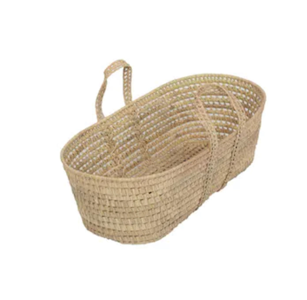 Couffin en fibres naturelles