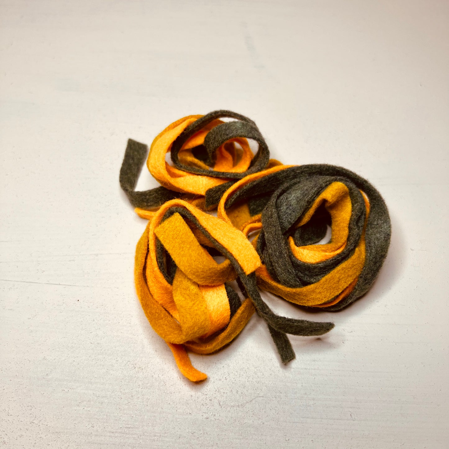 Tagliatelles en feutrine