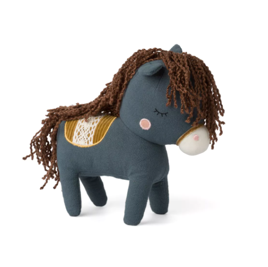 Peluche Cheval dans boîte cadeau