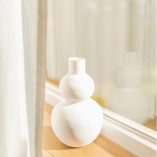 Vase Bergame - Blanc