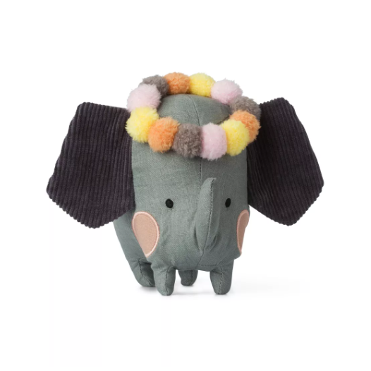 Peluche Eléphant dans boîte cadeau