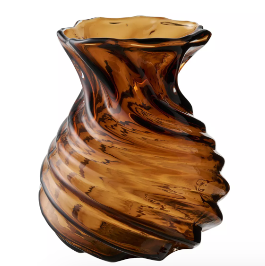 Vase en verre soufflé