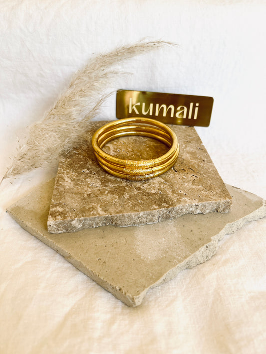 Bracelet Kumali Mantra Or
