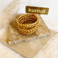 Bracelet Kumali tressé Or