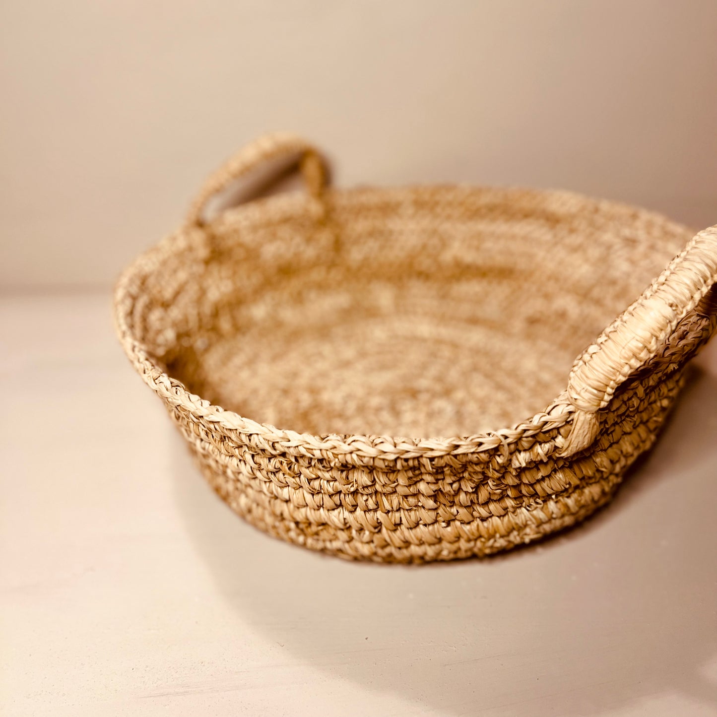 Panier en raphia  - Natural